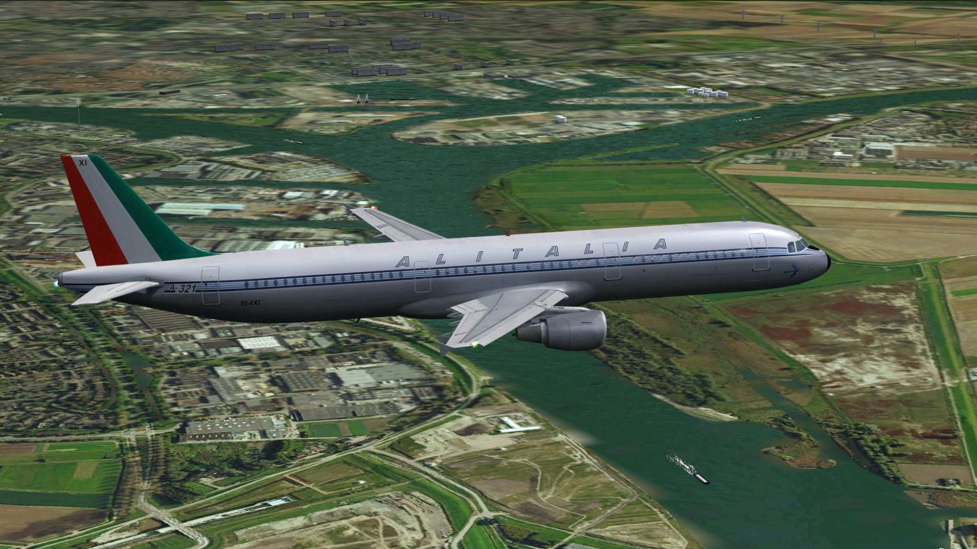 Alitalia Airbus A321-211 EI-IXI for FSX