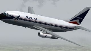 Screenshot 1 — Delta Airlines Boeing 737-200 ADV