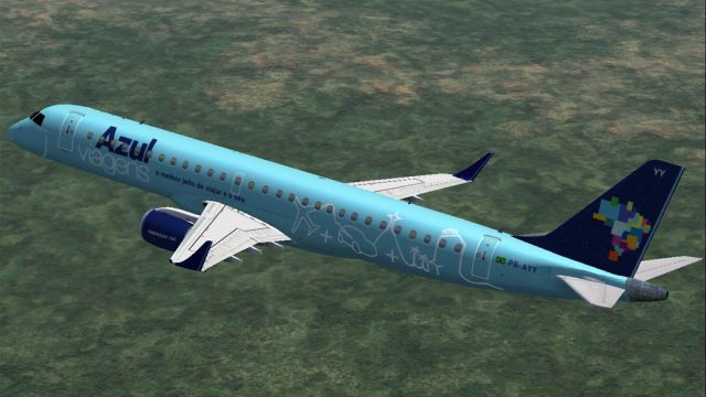 Screenshot 1 — Azul Embraer E-195LR PR-AYY