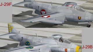 Screenshot 4 — SAAB J-29B And F