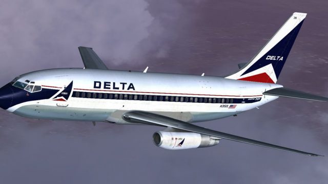 Screenshot 1 — Delta Airlines Boeing 737-200 N315DL