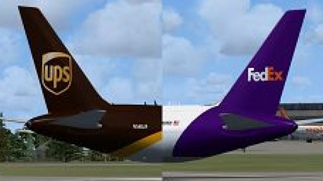 Screenshot 1 — FedEx/UPS Boeing 767-300F Model Update