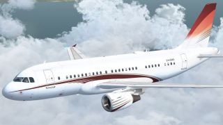 Screenshot 1 — Comlux Aviation Malta Airbus A319-115X