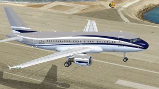 Screenshot 1 — Global Jet Luxembourg Airbus A319-115X CJ
