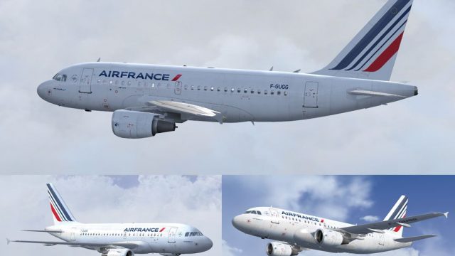 Screenshot 1 — Air France Airbus A318-111
