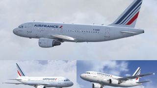 Screenshot 1 — Air France Airbus A318-111