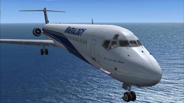 Screenshot 1 — Mineralogy McDonnell Douglas MD-81 VP-CBI
