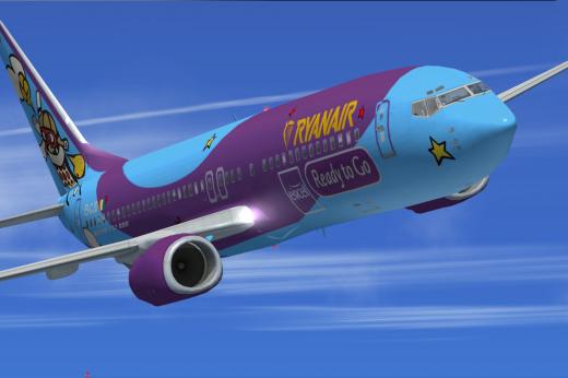 Ryanair Boeing 737-800, Reg EI-DAP For FSX