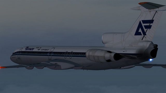 Screenshot 1 — Aviaco Tupolev Tu-154B2