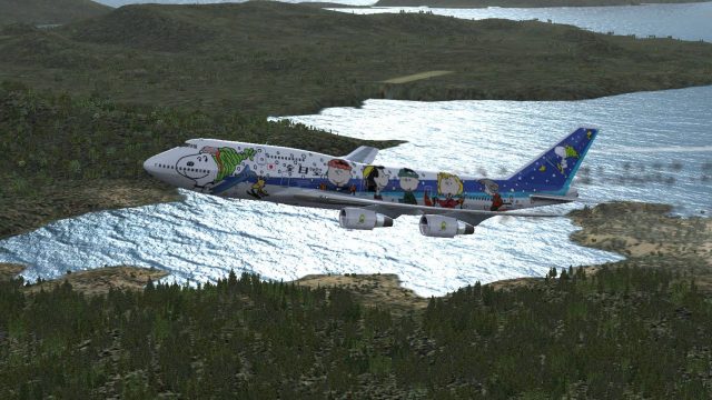 Screenshot 1 — ANA Boeing 747