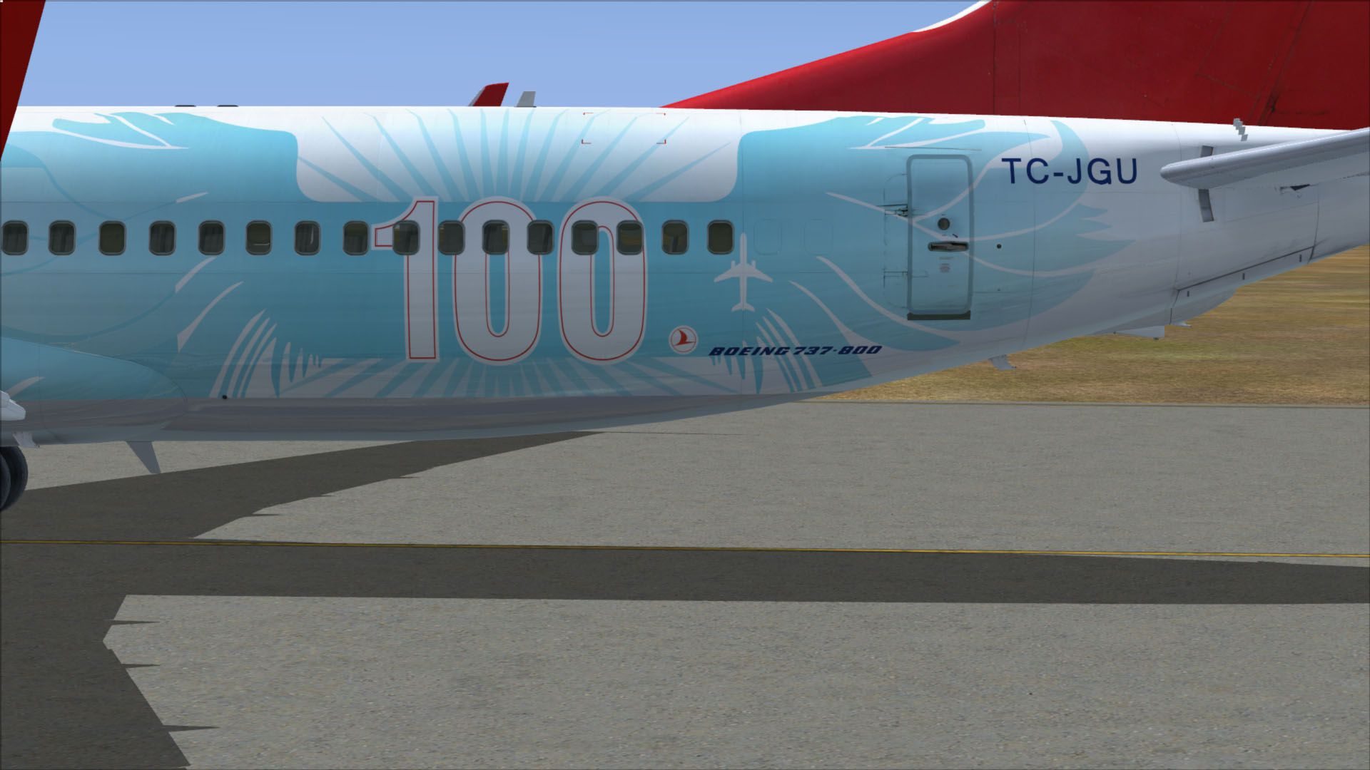 Turkish Airlines Boeing 737-8F2 NGX TC-JGU for FSX