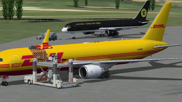 Screenshot 1 — DHL (DHL Air) Boeing 767-3JHF