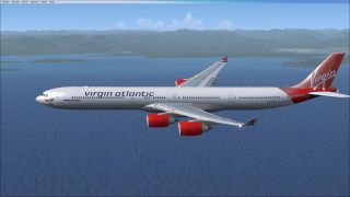 Screenshot 3 — Virgin Atlantic Airways Airbus A340-600 G-VRED