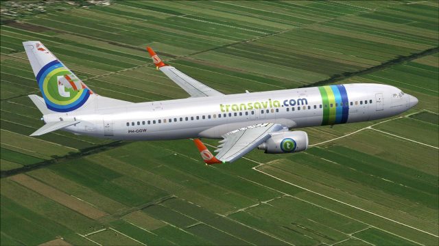 Screenshot 1 — Transavia Boeing 737-800 PH-GGW