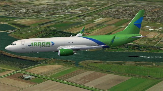 Screenshot 1 — Arrow Cargo Boeing 737-900F