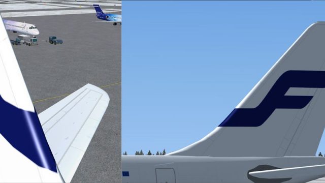 Screenshot 1 — Finnair Airbus A330-300 OH-LTM