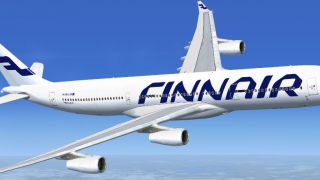 Screenshot 1 — Finnair Airbus A340-300 OH-LQC