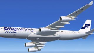 Screenshot 4 — Finnair Airbus A340-300 Oneworld