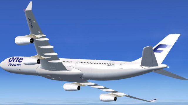 Finnair Airbus A340-300 Oneworld for FSX
