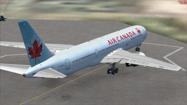 Screenshot 1 — Air Canada Boeing 767-300ER
