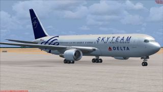 Screenshot 5 — Delta And Alitalia Skyteam Boeing 767-300ER