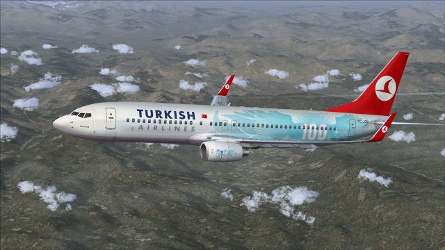 Screenshot 1 — Turkish Airlines Boeing 737-8F2 6 Liveries