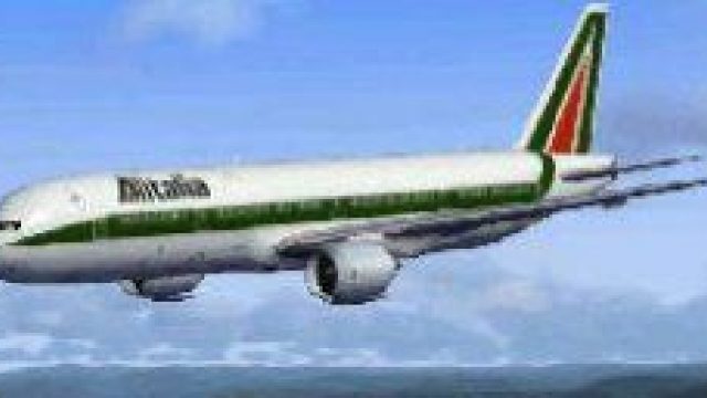 Screenshot 1 — Alitalia Boeing 777-200ER I-DISA