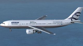 Screenshot 1 — Aegean Airbus A300-600