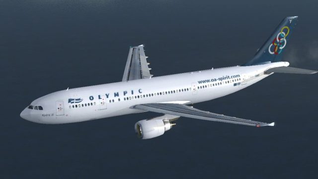 Screenshot 1 — Olympic Air Airbus A300-600