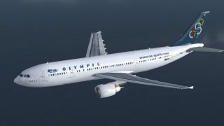Screenshot 1 — Olympic Air Airbus A300-600