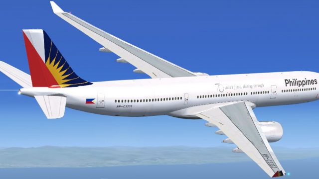 Screenshot 1 — Philippine Airlines Airbus A330-300 V3