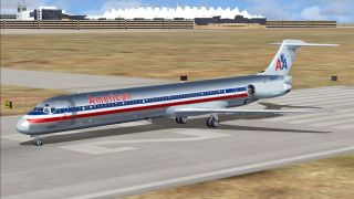 Screenshot 1 — American Airlines McDonnell Douglas MD-83
