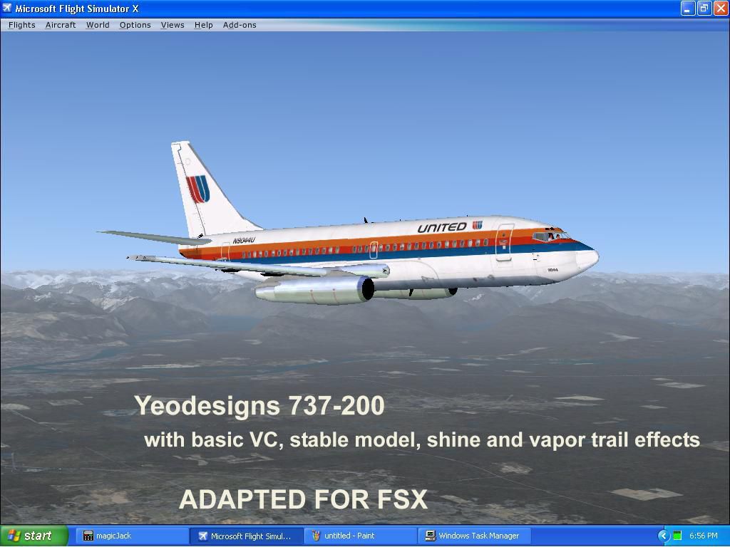 YeoDesigns Boeing 737-200 Pack V2 for FSX