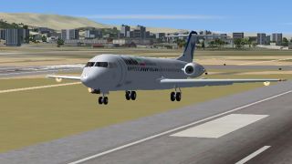 Screenshot 1 — Iran Air Fokker 100 /W VC