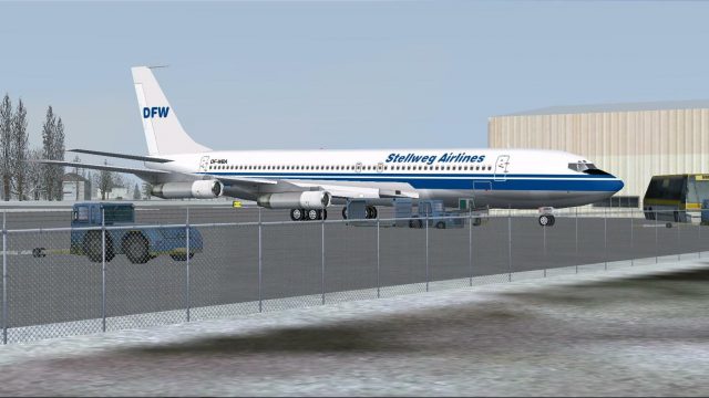 Screenshot 1 — Stellweg Airlines Boeing 707-321B DF-WBA