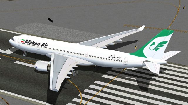 Screenshot 1 — Mahan Air Airbus A330-200