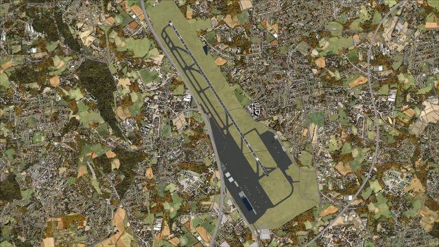 Screenshot 1 — Stuttgart Airport Scenery v2