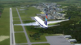 Screenshot 1 — Sand Pedro Sula-La Mesa Airport Scenery