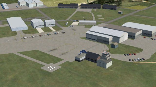 Screenshot 1 — Carlisle Airport Scenery by Chris Thompson