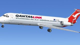 Screenshot 1 — Qantaslink McDonnell Douglas DC-9-30 VH-KGU