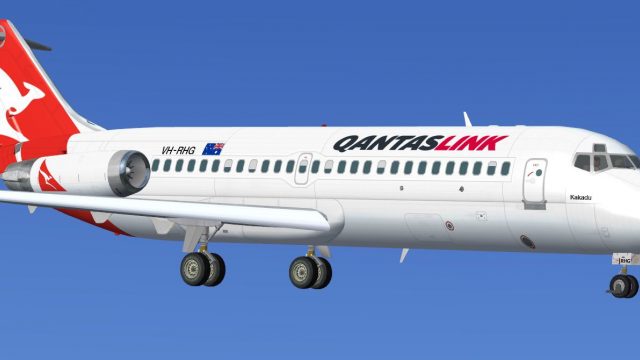Screenshot 1 — Qantaslink McDonnell Douglas DC-9-20 VH-RHG