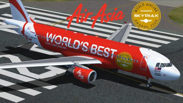 Screenshot 1 — Malaysia AirAsia Airbus A320 Skytrax 9M-AFC