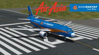 Screenshot 2 — Malaysia AirAsia Airbus A320 Bank Rakyat