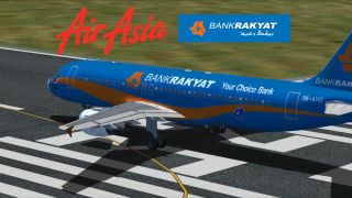 Screenshot 3 — Malaysia AirAsia Airbus A320 Bank Rakyat
