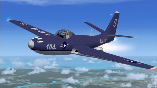 Screenshot 1 — McDonnell F2H Banshee