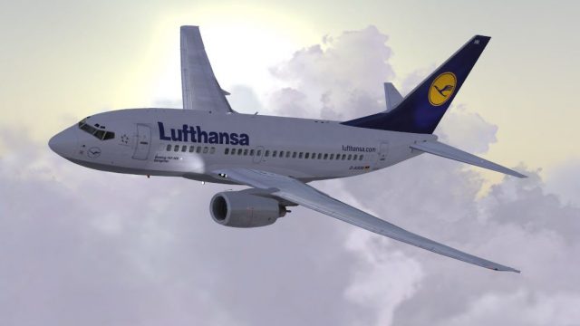 Screenshot 1 — Lufthansa "Salzgitter" Boeing B737-600