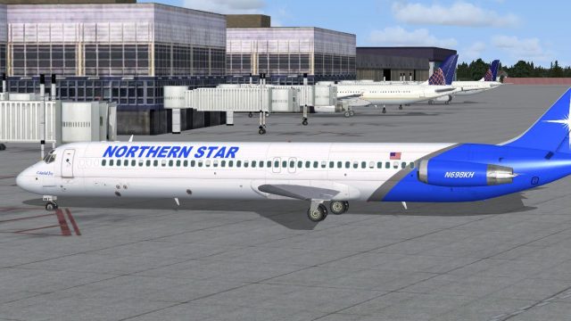 Screenshot 1 — Northern Star Airlines McDonnell Douglas DC-9-50 N698KH