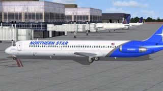 Screenshot 1 — Northern Star Airlines McDonnell Douglas DC-9-50 N698KH