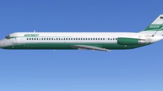 Screenshot 3 — Aerowest McDonnell Douglas DC-9-40 N668AW