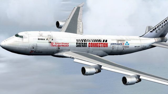 Screenshot 1 — Safari Connection Boeing 747-412BCF